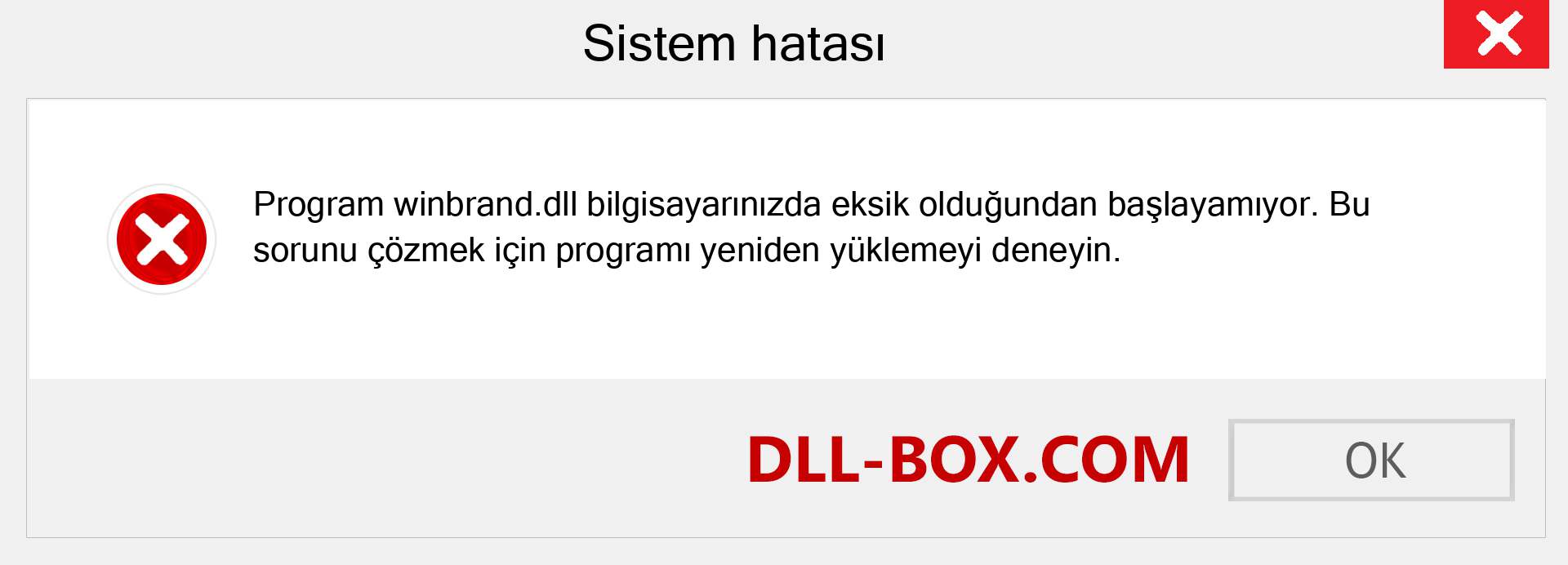 winbrand.dll dosyası eksik mi? Windows 7, 8, 10 için İndirin - Windows'ta winbrand dll Eksik Hatasını Düzeltin, fotoğraflar, resimler